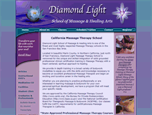 Tablet Screenshot of diamondlight.net